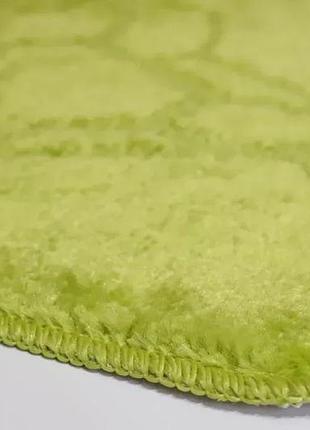 Набор ковриков для ванной воналди 50x80+50x40 см 10566/5542green/s