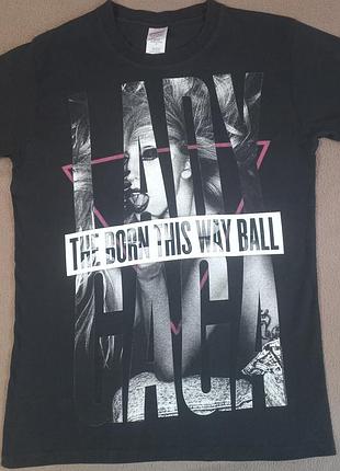 Футболка lady gaga the born this way ball 2012 розмір s