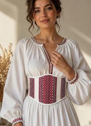 Корсет жіночий в українському стилі s-xl xl