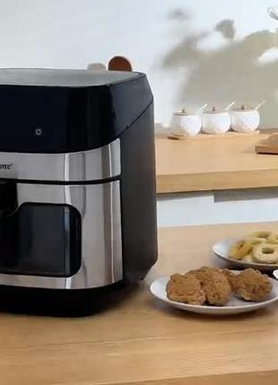Air fryer domotec ms-3222, 3500 вт, 7 л, без масла