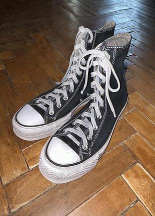 Converse кеди чорні 40 розмір