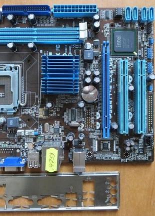 Asus p5g41t-m lx2/gb/lpt ( s775/ddr3 ) + intel quad 8400