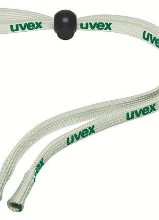 Регульований шнурок для захисних окулярів uvex з переробленого pet білий (9958030)