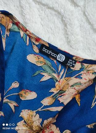 Цветочное платье от boohoo