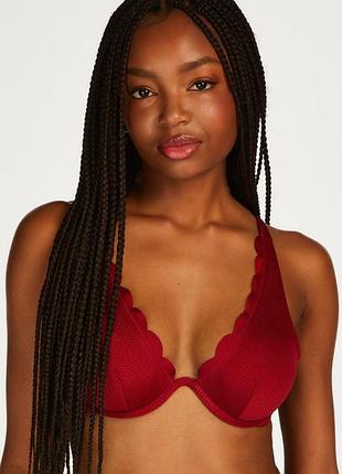 Купальний верх, бордовий, 75f (34ddd/f), hunkemoller