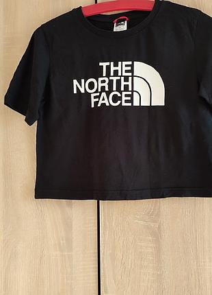 Супер футболка вкорочена the north face