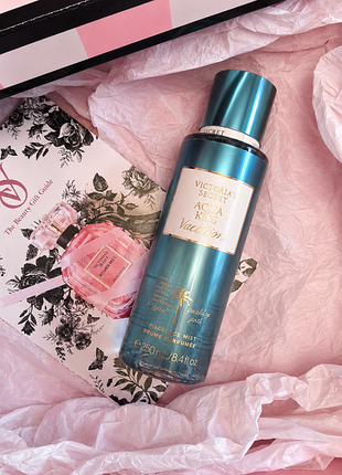 Аква спрей для отдыха body fragrance aqua kiss vacation fragrance mist