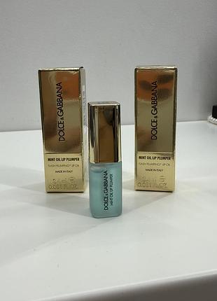 Олійка для губ dolce & gabbana mint oil lip ☝️ відправка здійснюється після повної оплати на карту.
