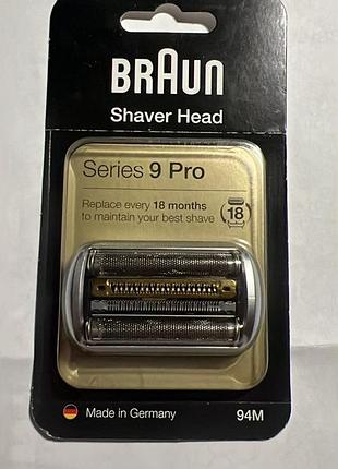 Змінна головка для електробритви braun series 9 pro, модель 94m
