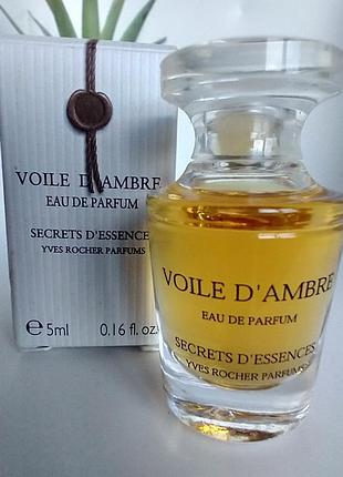 Voile d'ambre  yves rocher винтаж 5 мл