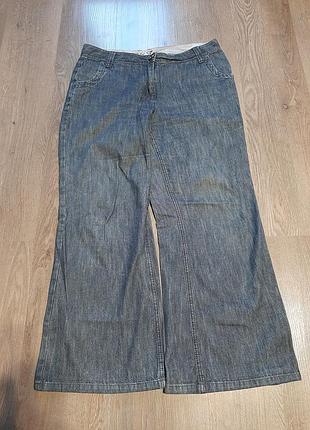 Джинсы клеш s-m.