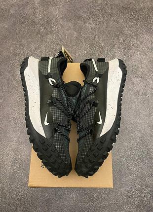 🛍 nike acg mountain gore-tex black white fly low
