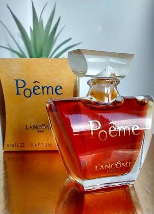 Poeme lancome миниатюра винтаж parfum духи 4мл