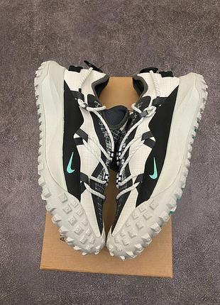 🛍 nike acg mountain gore-tex white black fly low