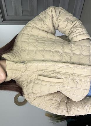 Куртка жіноча стьобана , колір мокко, 44,46,48 розміри 3