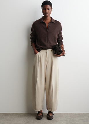 Джинси жіночі cos twine barrel-leg jeans / 38