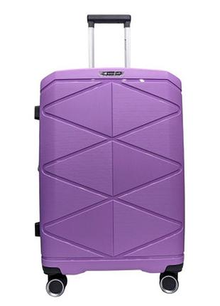 Валіза мала поліпропілен бузковий (43 л) арт.51304/4 purple (s) madisson франція