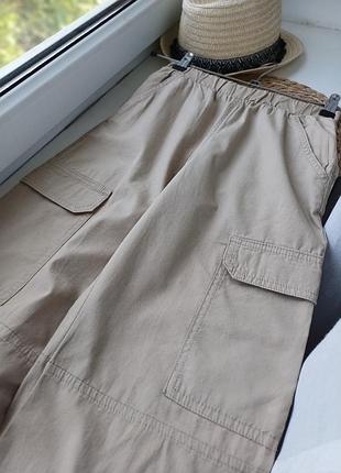 Карго брюки широкие h&amp;m 6