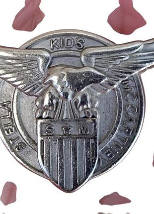 Винтажный знак, кокарда пилотов ввc сша stella mccartney kids