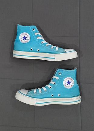 Кеды унисекс converse нежно-голубого цвета- размер 38