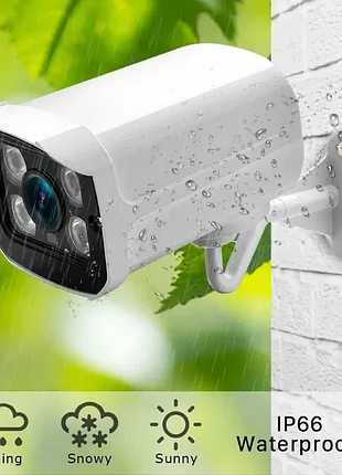 Вулична ip-камера poe icsee 5mp besder іч-підсвітка