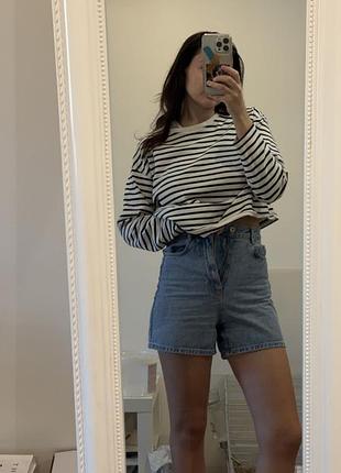 Джинсові шорти zara