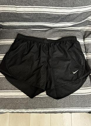 Шорти nike dri-fit жіночі спортивні чорні для бігу