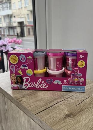Набір для ліплення barbie fun dough set