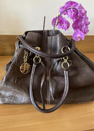 Рідкісна,вінтажна сумка escada sport шкіра оленя made in italy retail price 1895$ сумка шопер escada  італія
