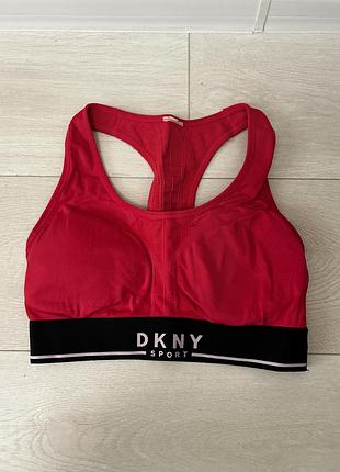 Спортивний топ dkny sport рожевий жіночий для фітнесу та тренувань