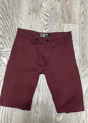 Шорти dc shoes бордові чоловічі s casual skate