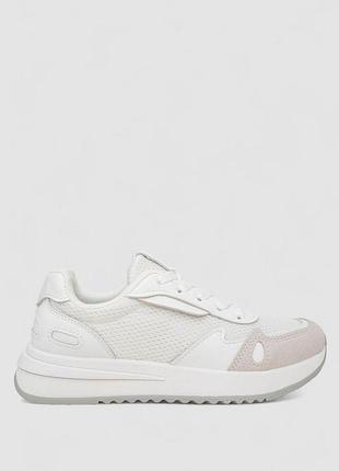 Кроссовки женские, цвет бело-серый, 248rg40