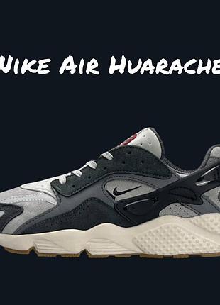 Nike air huarache grey black