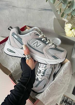 Стильные женские кроссовки new balance 530 grey
