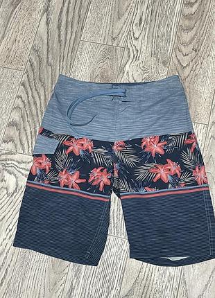 Літні шорти sonoma life + style / hurley з тропічним принтом чоловічі