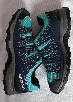 Salomon original contagrip quicklace 37 | жіночі трекінгові кросівки