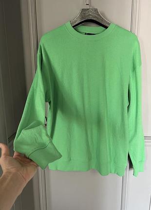 Зеленый свитшот asos zara h&m