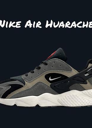Nike air huarache grey black