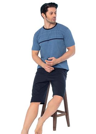 Комплект легкий з тонкого трикотажу шорти футболка a3231 xl