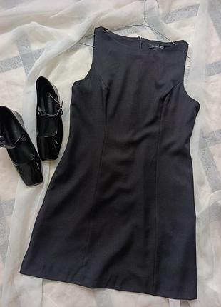 Платье черная shein
