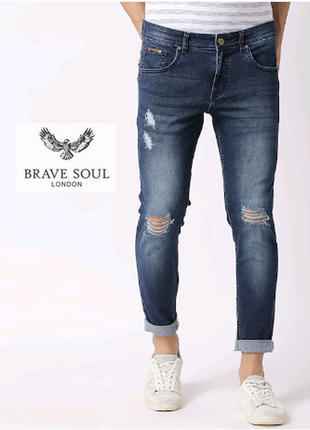 Джинси brave soul 36l stretch skinny