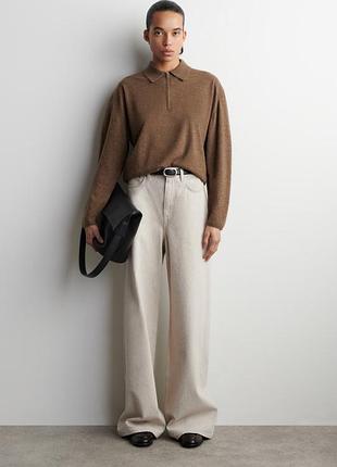 Джинсы женские cos dial wide-leg jeans / 27