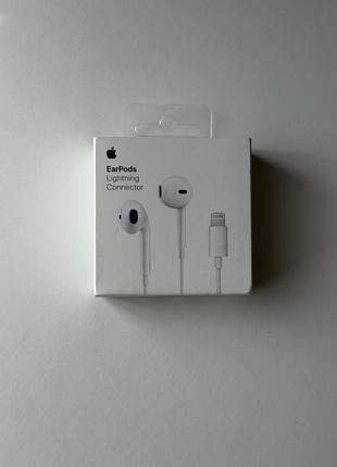 Оригінальні навушники apple earpods lightning