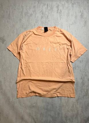 T-shirt obey размер-m-l состояние-10/10  длина-72 ширина-52 длина рукава-22  цена-140