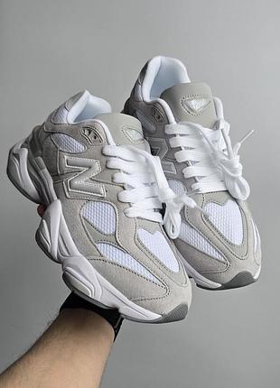 Чоловічі світлі кросівки легкі зручні new balance 9060