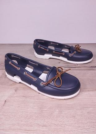Топ-сайдери мокасини crocs w8