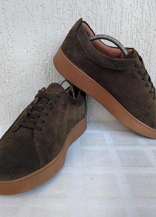 Брендовие кожанние мокасини,кроссовки fitflop р.40.