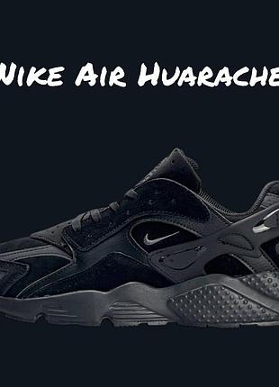 Nike air huarache all black