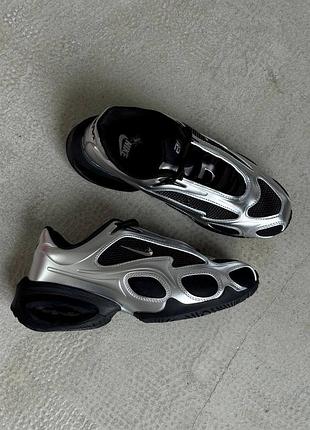Стильні жіночі кросівки nike wmns air max muse black / metallic silver