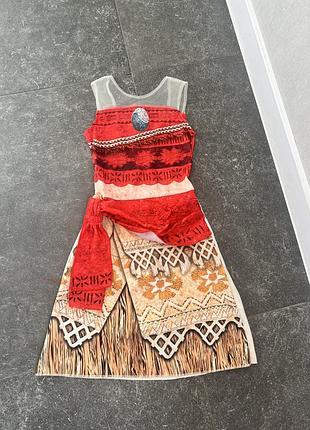 Сукня моана, ваяна, moana, гавайська, принцеса disney